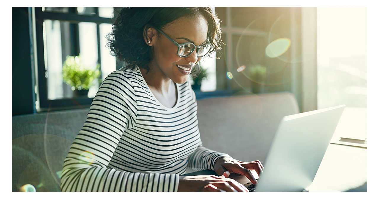 girl on laptop