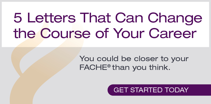 FACHE 5 Letters