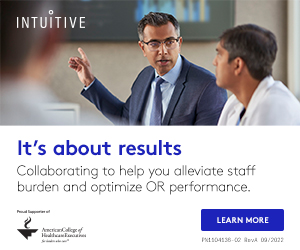 Collaborating to help you alleviate staff burden and optimize OR performance.