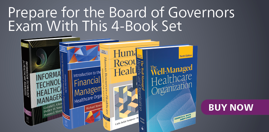 Board of Governors Exam with 4 Book Set
